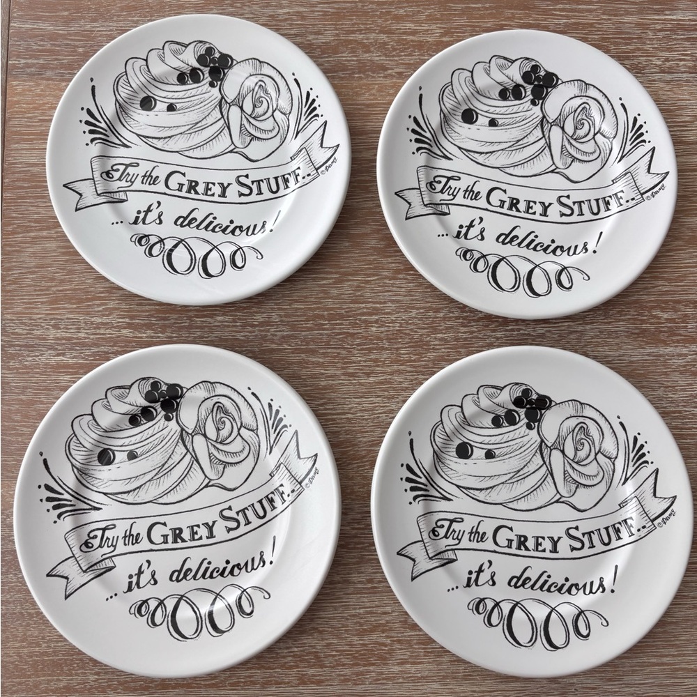 NWT Disney Dessert Plates - Set of 4